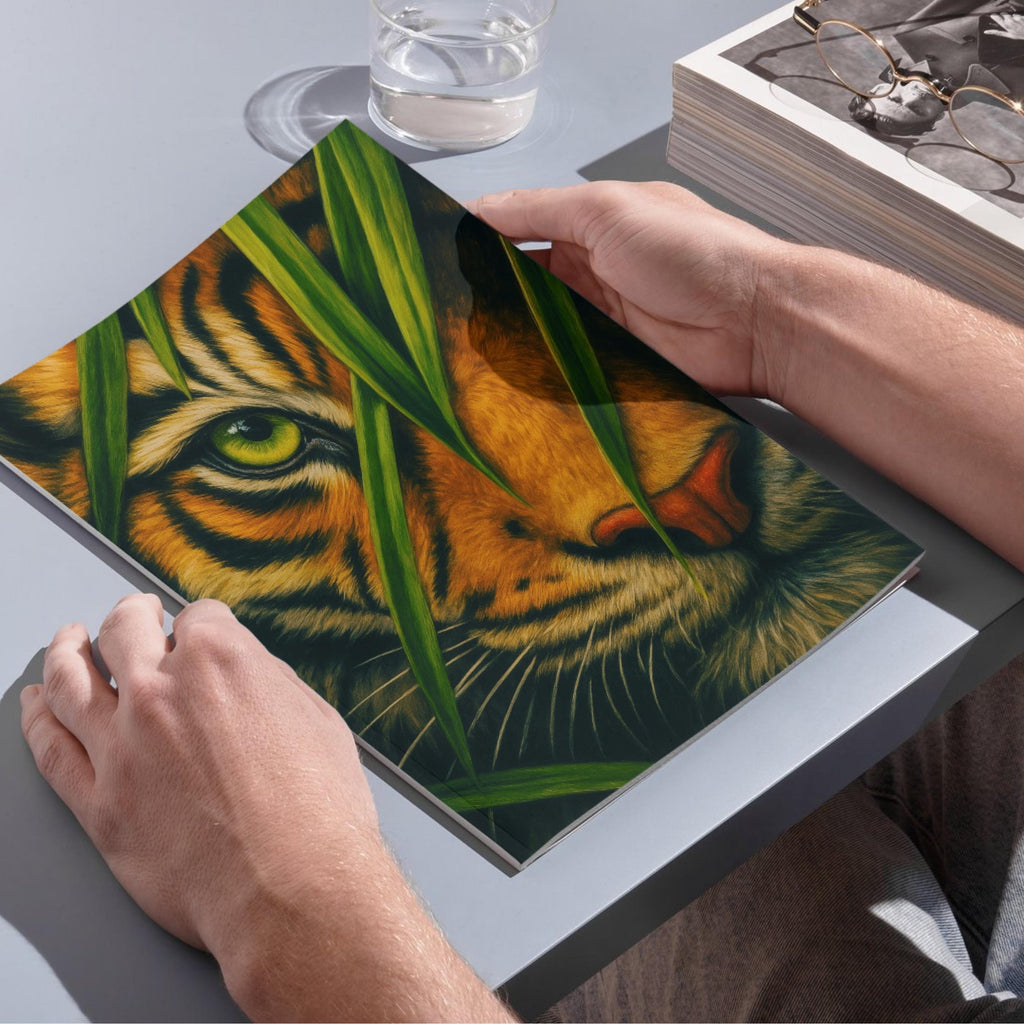 Affiche animaux - Tigre, Félin, Jungle, Animal Sauvage - art moderne, impression, poster