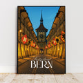 Affiche voyage - Berne, Suisse, Europe, Zytglogge - art moderne, impression, poster