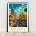 Affiche voyage - Las Vegas, Nevada, USA, The Strip - moderne, impression, poster